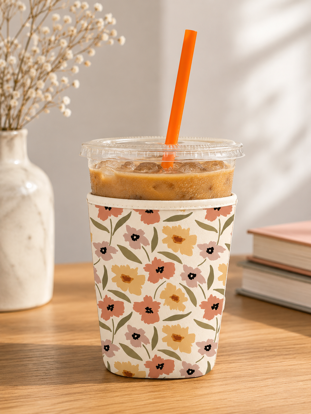 Reusable Drink Sleeve for Hot & Iced Cups | Eco-Friendly Coffee Cup Sleeve