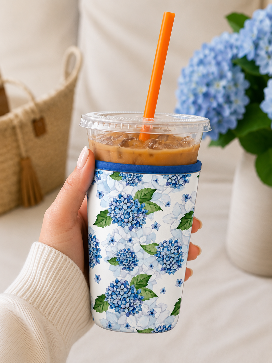 Reusable Drink Sleeve for Hot & Iced Cups | Eco-Friendly Coffee Cup Sleeve